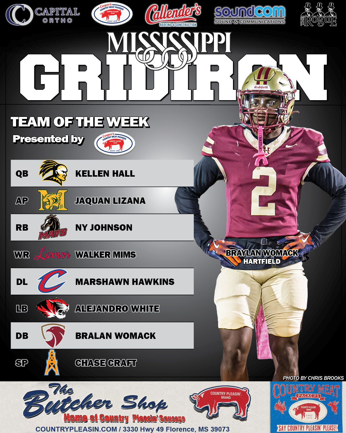 Mississippi Gridiron Team of the Week – Week 12