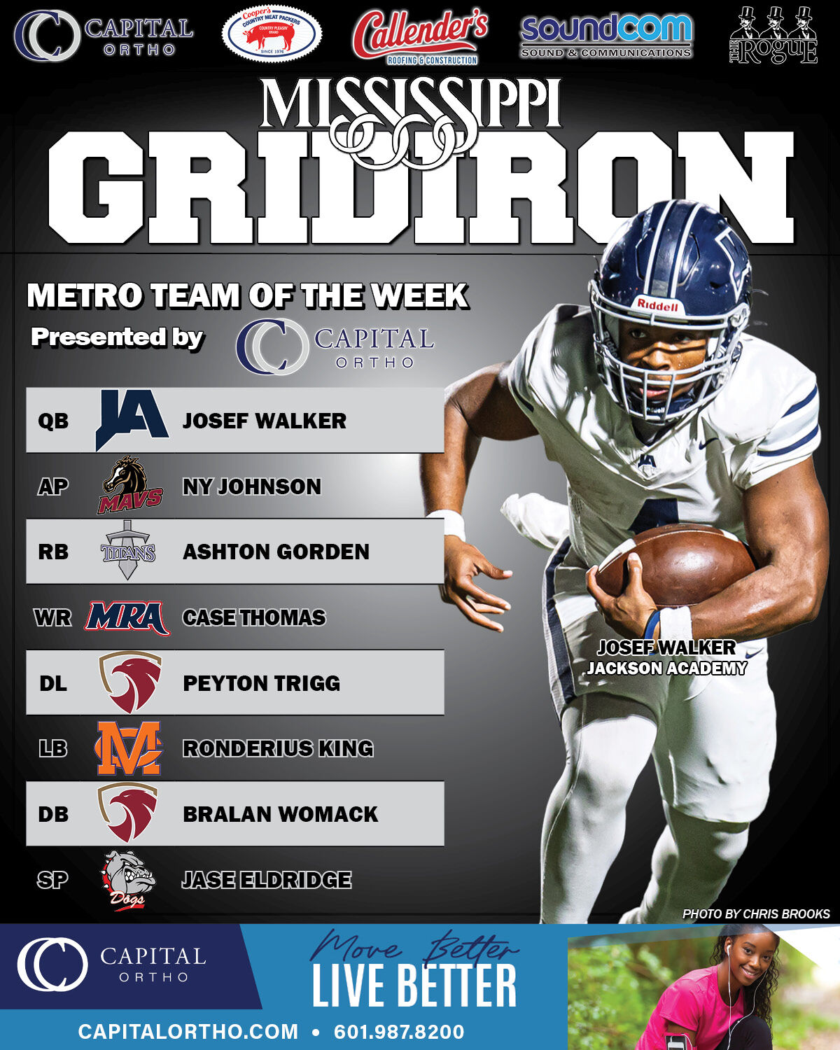 Mississippi Gridiron Metro Team of the Week – Week 12