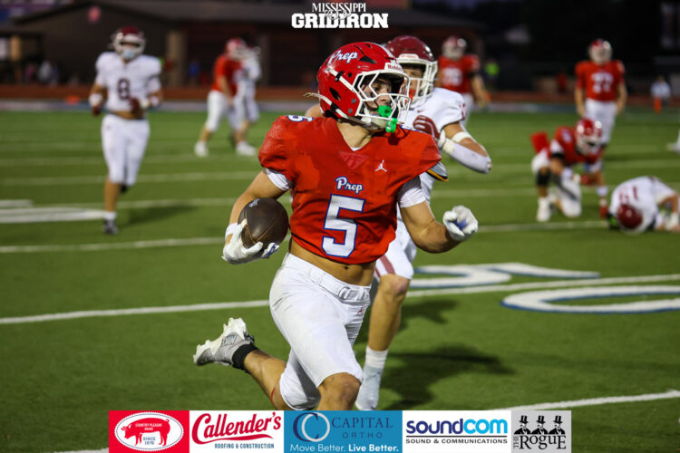Jackson Prep running back Wade Smith.