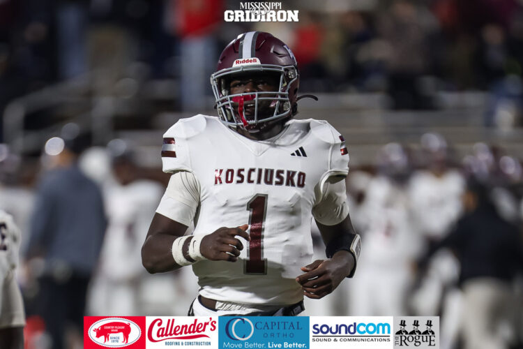 Kosciusko quarterback Caiden Wade. Photo by Chris Brooks