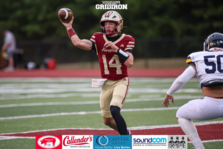 Hartfield quarterback Ethan Elliott.