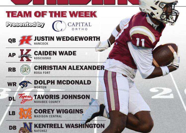 Mississippi Gridiron Team of the Week – Week 2