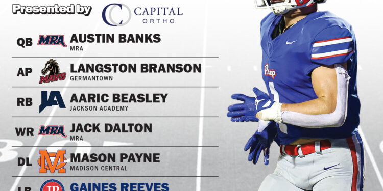 Mississippi Gridiron Metro Team of the Week – Week 2