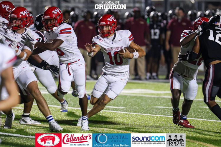 Warren Central quarterback Nash Morgan. Photo by Chris Brooks